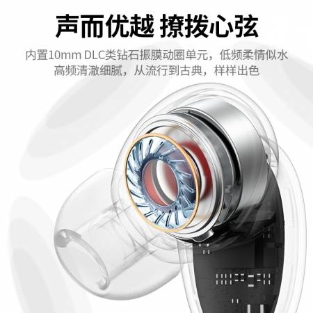 绿联hitunex6主动降噪蓝牙耳机